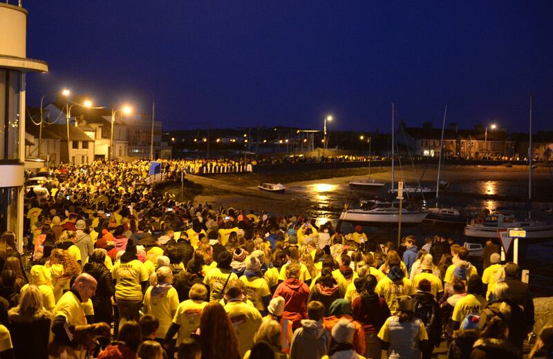 Darkness into Light in Skerries, Co Dublin, on May 12th, 2018. Photograph: Dara Mac Dónaill