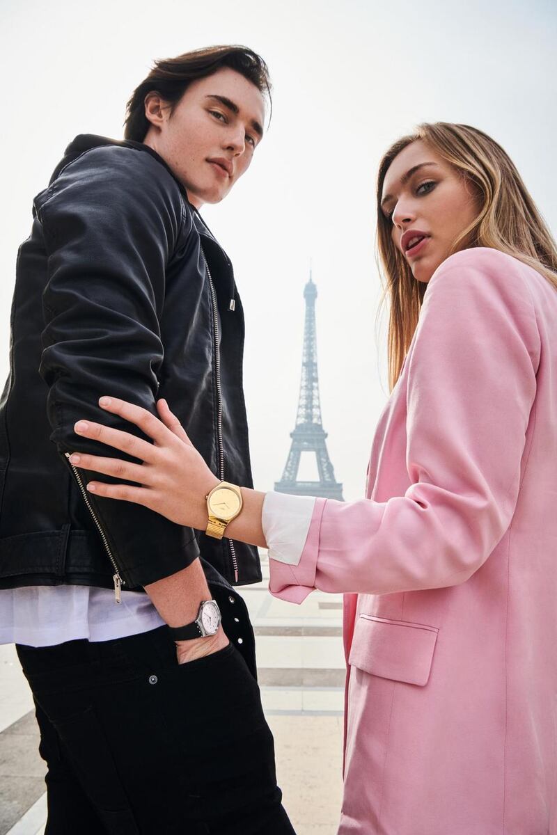 Swatch’s Skin Irony collection features 11 styles