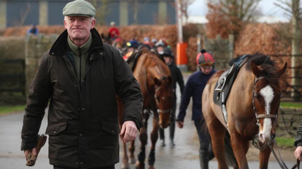 Willie Mullins has expressed his desire to nail a Cheltenham Gold Cup win after several near misses. Photograph: Niall Carson/PA