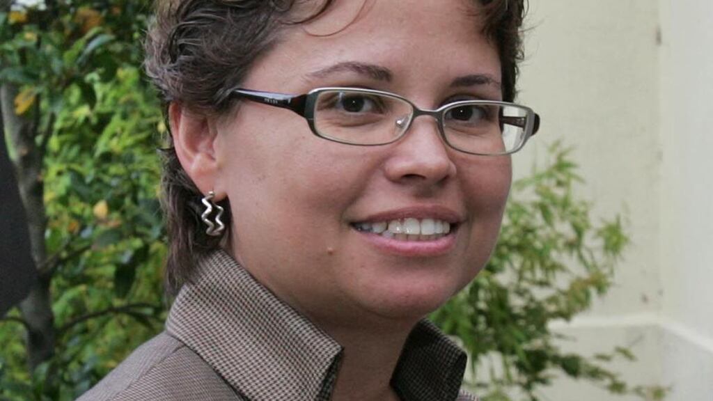 Trina Vargo, the head of the US-Ireland Alliance, who manages the Mitchell scholarship programme. Photograph by Matt Kavanagh