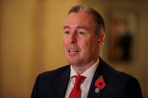 DUP’s Paul Givan facing no-confidence motion in Stormont after trip to Israel