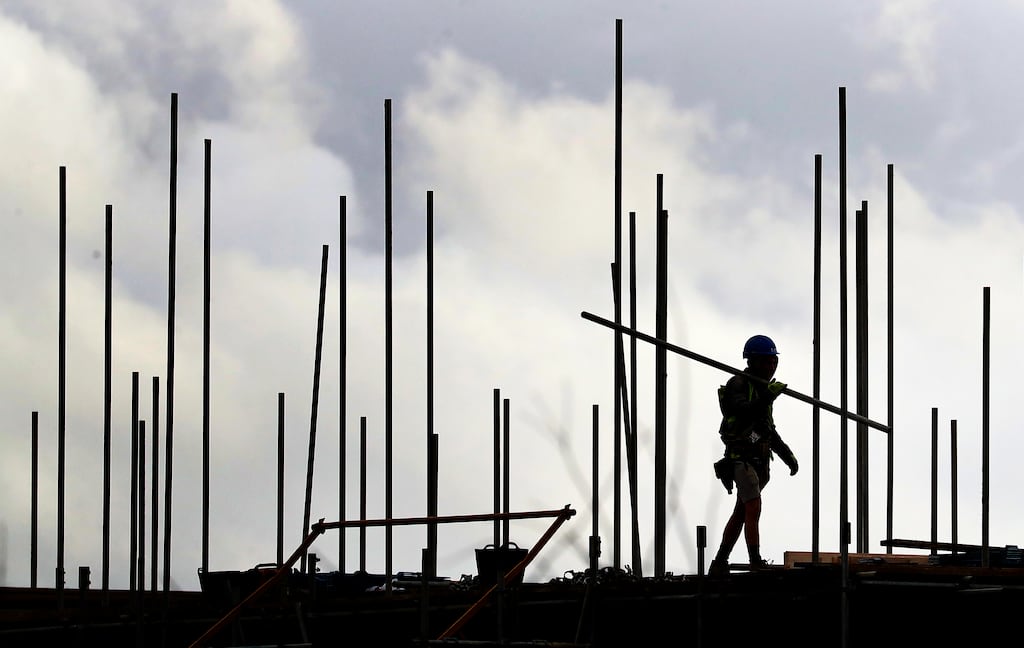 The number of new homes built last year fell by almost 7 per cent to just over 30,000, official figures show, far short of Government targets of 40,000. Photograph: Gareth Fuller/PA Wire