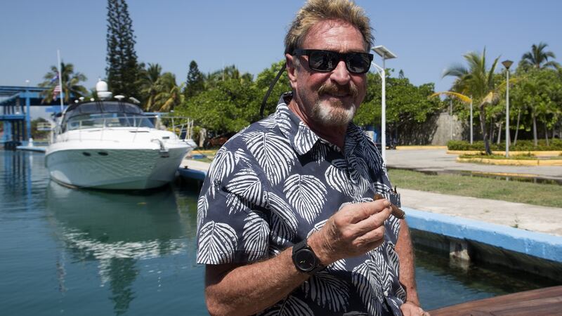 John McAfee – “John has always been searching for something,” a former girlfriend said.