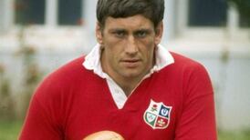 Willie John McBride awarded CBE in UK new year’s honours