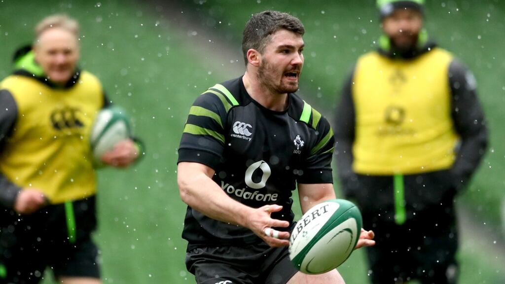 Sam Arnold: “I might not have the Irish accent but I would do absolutely everything if I did get the opportunity to wear the jersey.” Photograph: James Crombie/Inpho