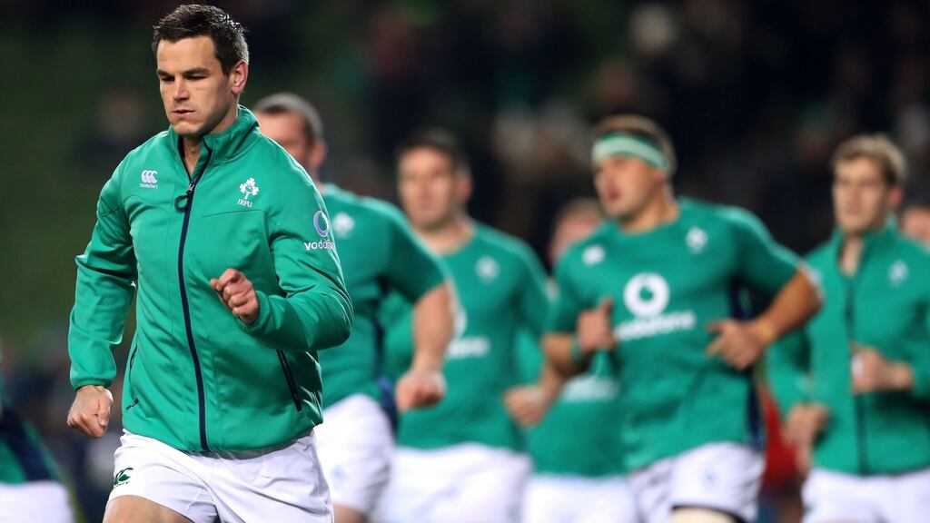 Johnny Sexton is fit to play for Ireland in their Six Nations opener against Scotland at Murrayfield. Photograph: James Crombie/Inpho