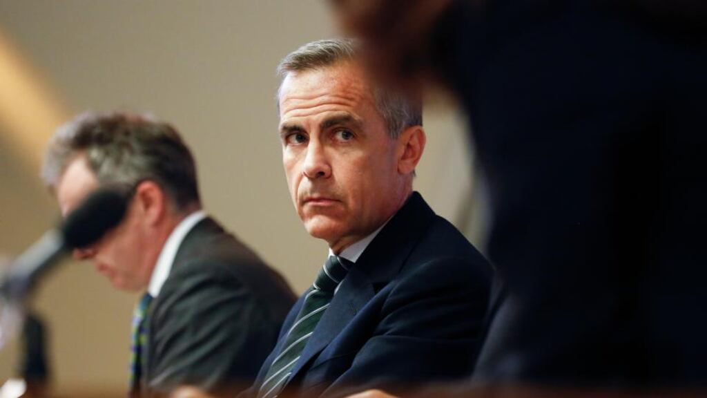 UK inflation cooled more than economists forecast in July, giving the Bank of England Governor Mark Carney (pictured) rroom to keep its key interest rate at a record-low. Photograph: Simon Dawson/Bloomberg