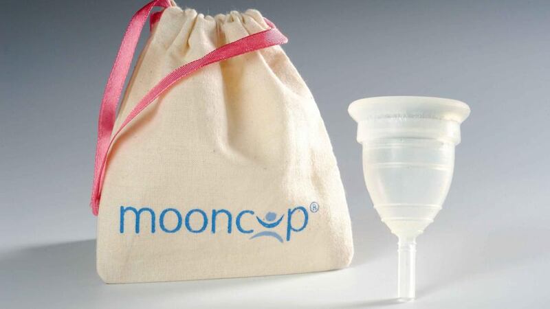 The Mooncup, an alternative to bleached, scented tampons or pads