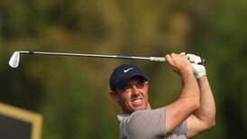 Rory McIlroy makes back nine move but is seven shots behind the lead in Dubai