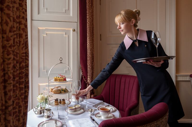 Champagne afternoon tea at the Cashel Palace Hotel in Co Tipperary