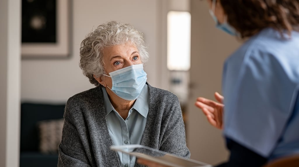 Families of residents complain that not all care homes have been facilitating window visits. File photograph: Getty