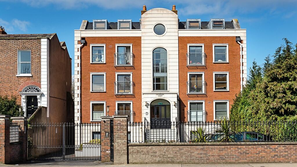 Monthly rents for the two-bedroom Sycamore Court  apartments average €1,422