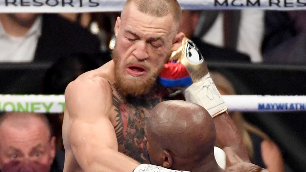 Conor McGregor is estimated to have made up to $100 million as a consequence of the Mayweather bout. Photograph: Ethan Miller/Getty Images