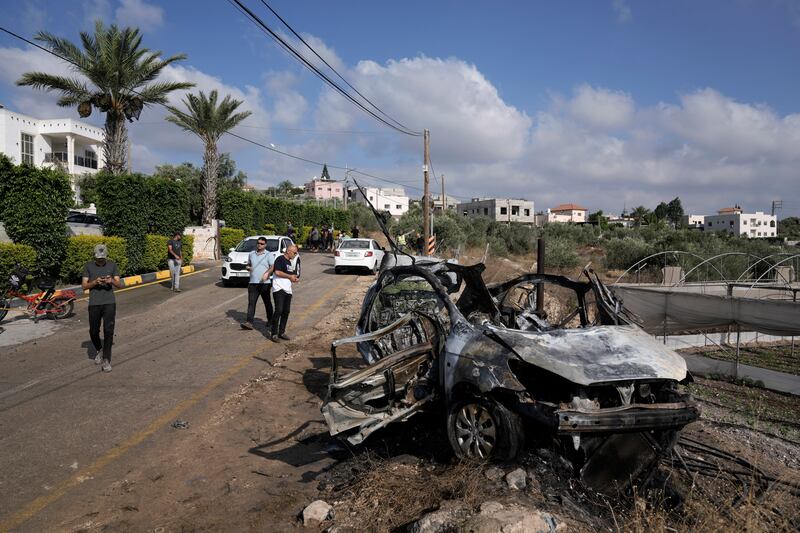 The northern West Bank has seen some of the territory’s worst violence over the past 10 months. Photograph: Majdi Mohammed/AP