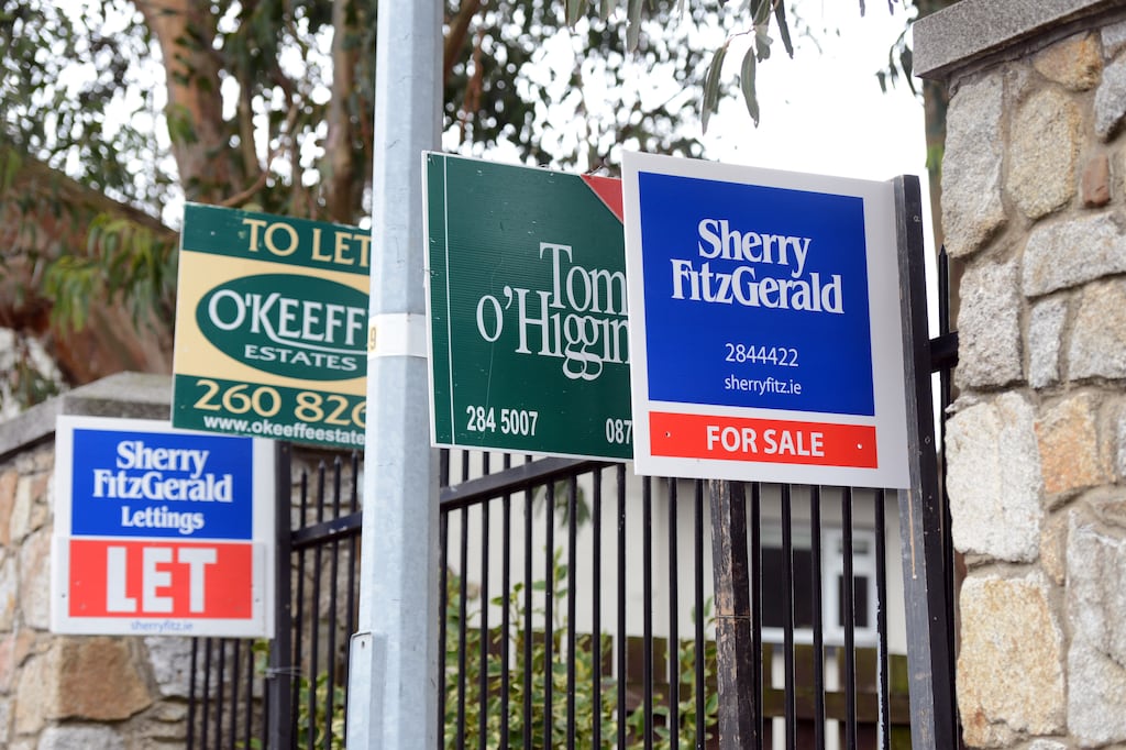 The number of second-hand properties listed for sale in the Republic has fallen to a new low, according to Sherry FitzGerald. Photograph: Cyril Byrne / THE IRISH TIMES