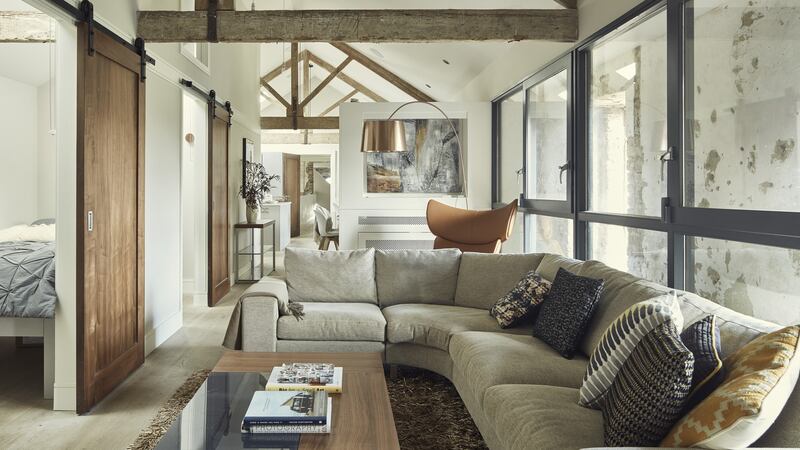 The former coach house by DHB Architects in Co Waterford. Photograph: Philip Lauterbach