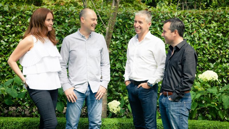 The OROKO team: Nicola Cox, Brendan Breen, Bob Haugh and Clive Kilmurray