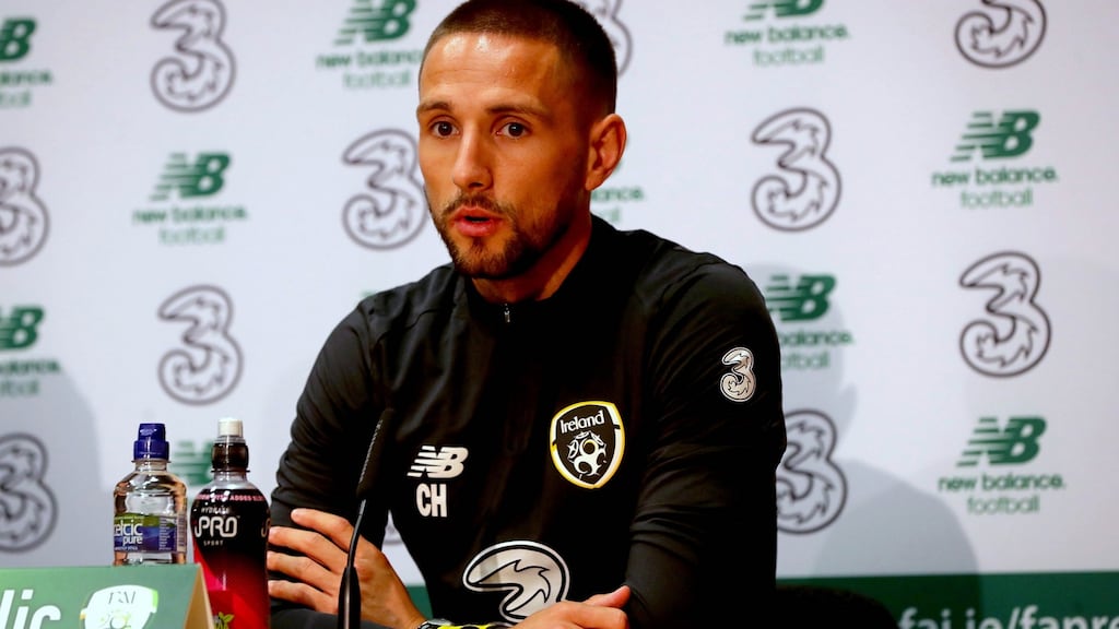 Conor Hourihane: “I’ve failed loads of times,” he says. “It defines you as a character when you fail, how you bounce back.” Photograph: Ryan Byrne/Inpho