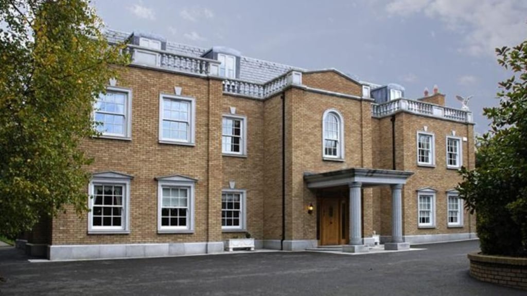 Number 2 Abington has five bedrooms, all with en-suite bathrooms, and three reception rooms