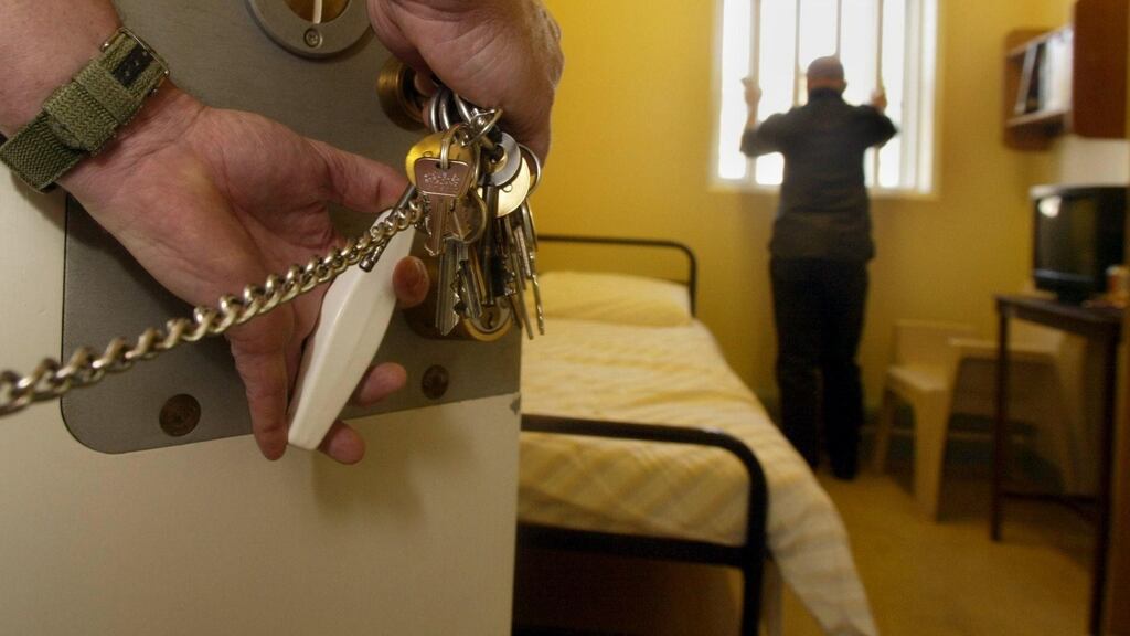 File photograph of Maghaberry Prison near Lisburn, Co Antrim. Prison officers in the prison watched as a mentally ill prisoner blinded himself but did not intervene, a watchdog said. File photograph: Paul Faith/PA Wire