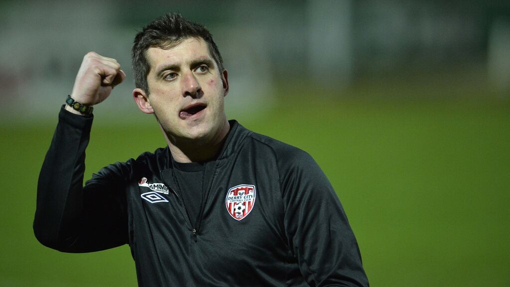Derry City have appointed Declan Devine as the club’s new manager. Photo: Russell Pritchard/Inpho