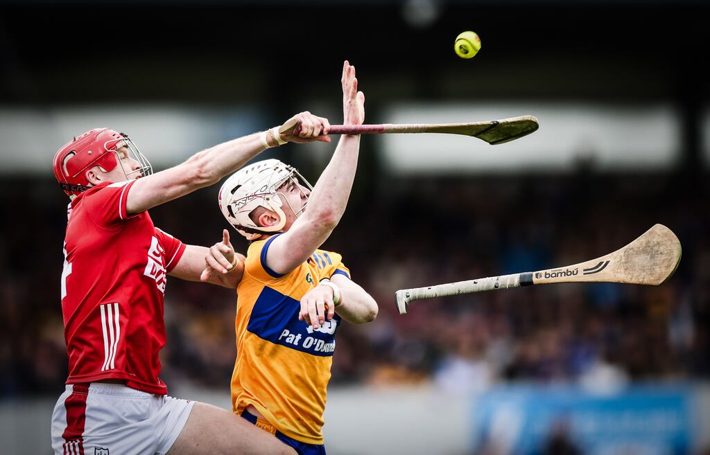 Cork are hot favourites for the All-Ireland but flaws were apparent in last weekend's draw with Clare. Photograph: Tom Maher/Inpho