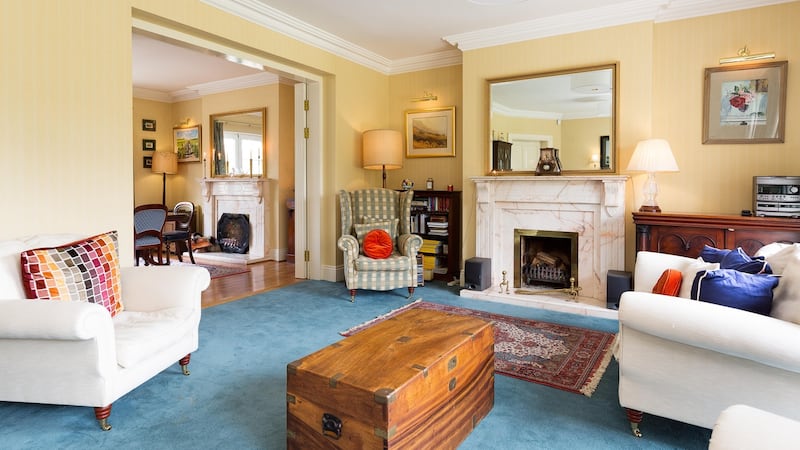 Livingroom at Larkvale, 27 Marlborough Road, Glenageary, Co Dublin