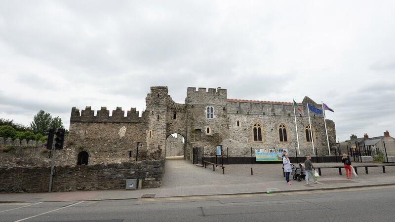 Swords Castle. Photograph: Dara Mac Dónaill