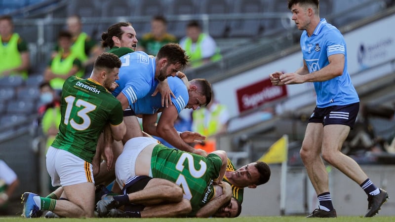 Mayo watched as Dublin were rattled by Meath. Photo: Brian Reilly-Troy/Inpho