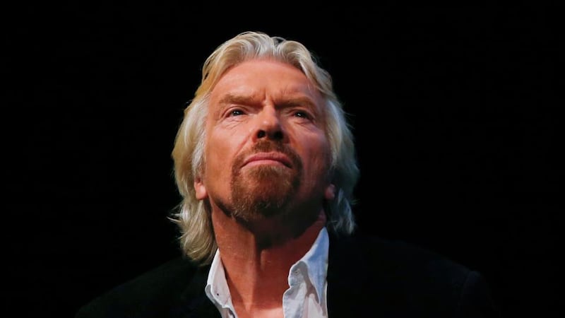 Sir Richard Branson: had wealthy parents and a good college education. Photograph: REUTERS/Shannon Stapleton