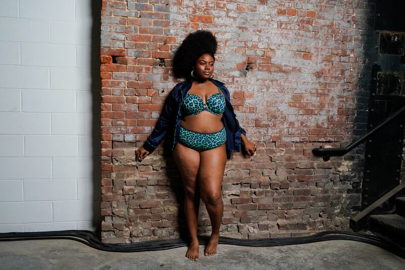 Fenty x Savage: models backstage at Rihanna’s lingerie show at New York Fashion Week last September. Photograph: Rebecca Smeyne/New York Times