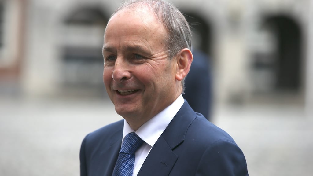 Taoiseach Micheal Martin will be paid €186,831 a year. Photograph: Stephen Collins/Collins Photos