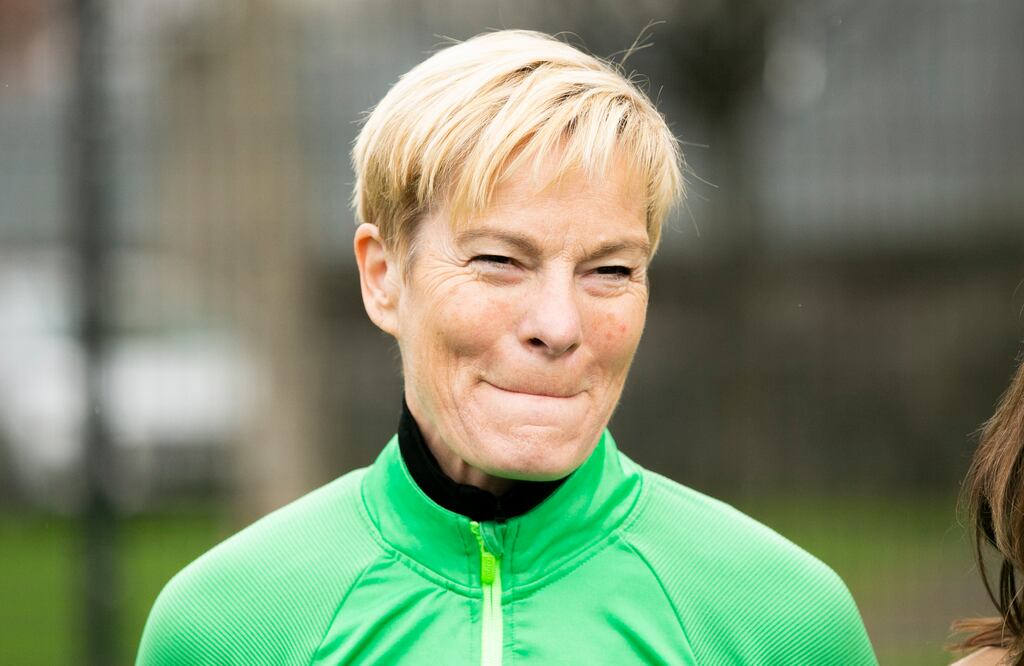 Republic of Ireland women’s team manager Vera Pauw. Photograph: Gareth Chaney/Collins Photos