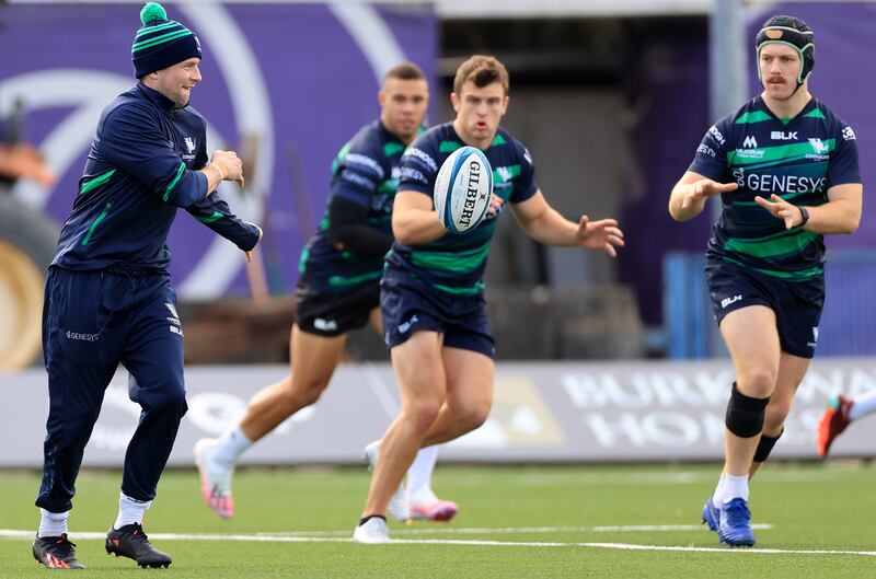 Connacht outhalf Jack Carty will have improved his match sharpness in the win over Munster. Photograph: James Crombie/Inpho