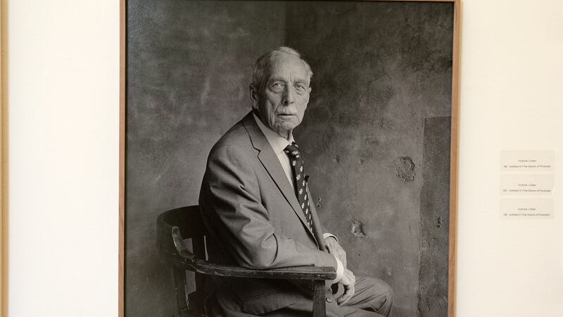 Brig Gen Jimmy Flynn (retd) DSM, by Amelia Stein RHA, on the shortlist for the 2018 RCSI Art Award, in association with The Irish Times and the RHA Annual Exhibition. Photograph: Dara Mac Dónaill/The Irish Times