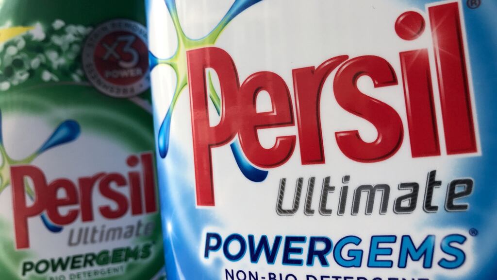 Unilever is planning to spend €1 billion changing what it puts in its laundry and cleaning products to cut out ingredients made from fossil fuels. Photograph: Simon Newman/Reuters