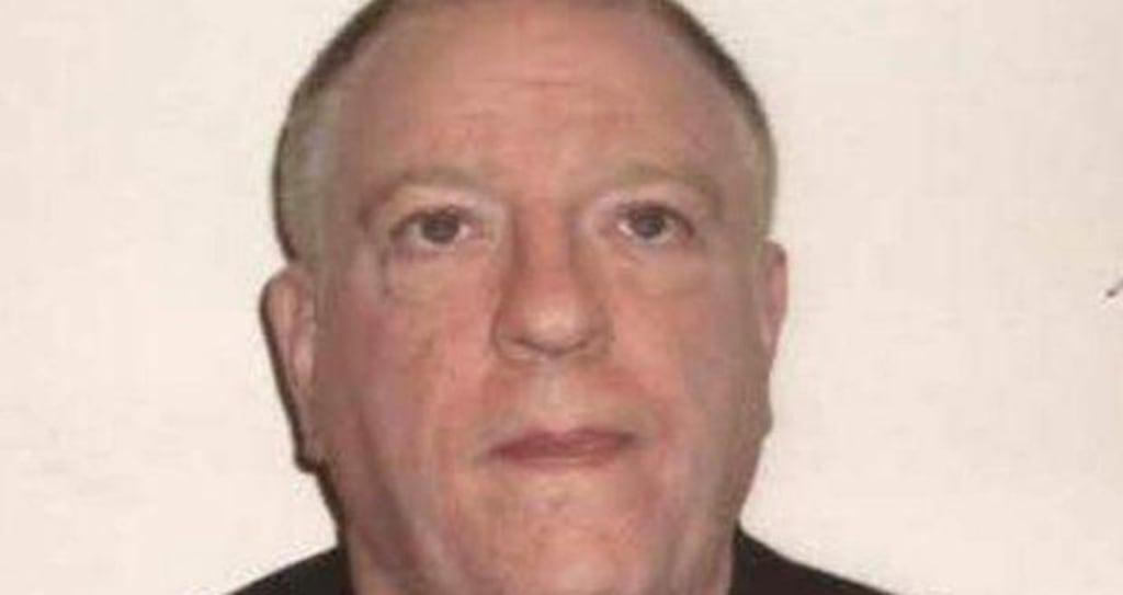 Derek Brockwell: Caught drinking a pint yards from two Belfast shops he is suspected of holding up with a knife. Photograph: Irish Prison Service/PA