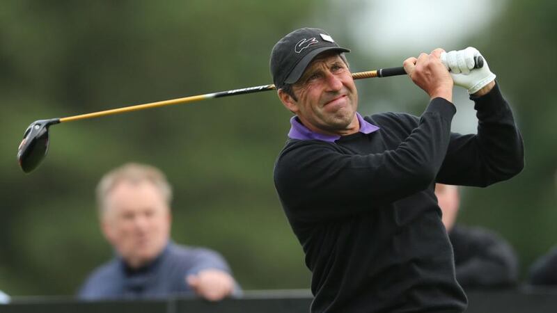 Spain’s Jose Maria Olazabal during day two of the Irish Open at Carton House. Photograph: Niall Carson/PA