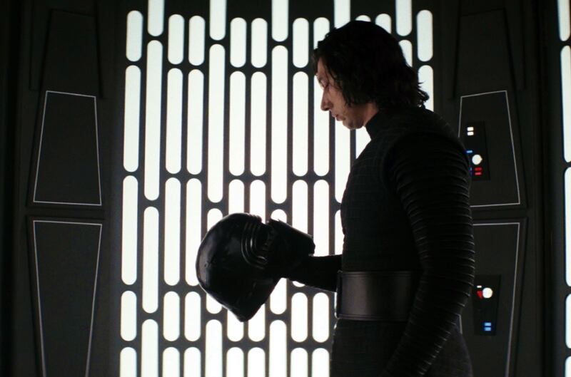 Adam Driver as Kylo Ren in Star Wars