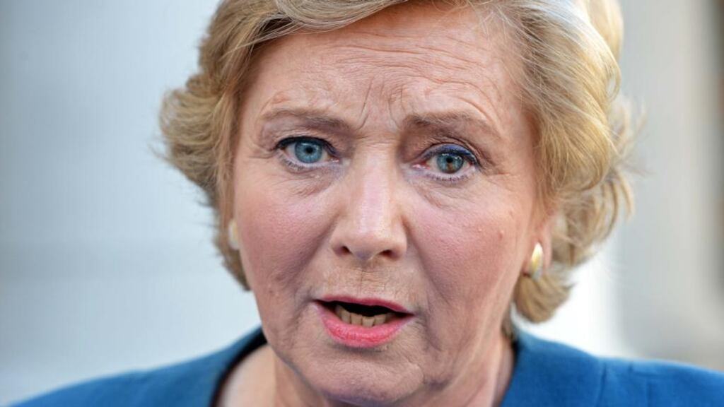 Minister for Justice Frances Fitzgerald: “Anybody who finds themselves in a situation like that where the baby is found in those circumstances, clearly that has to be a very traumatic situation for the mother as well.” Photograph: Eric Luke