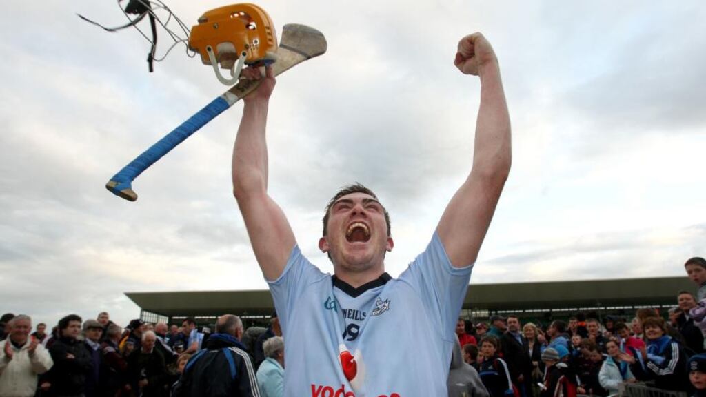 Simon Lambert: starts at centrefield for Dublin at Nowlan Park. Photograph: Inpho/James Crombie