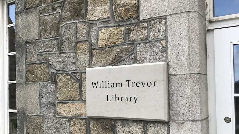 The William Trevor library at St Columba’s College, Dublin