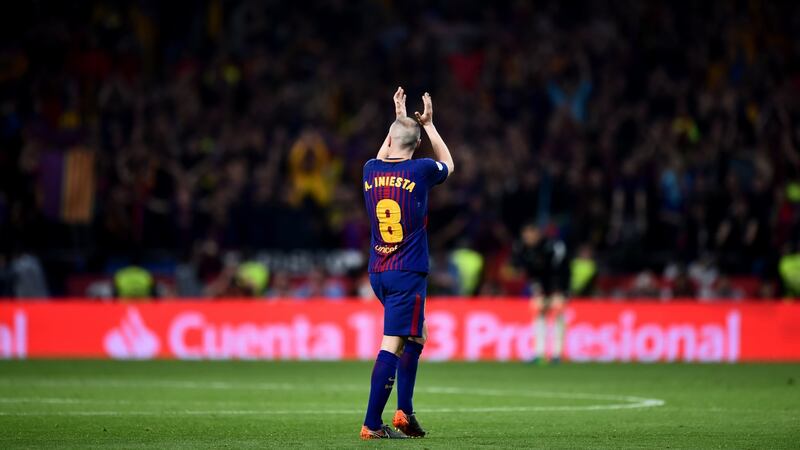 Andres Iniesta is set for his final major tournament appearance. Photograph: Denis Doyle/Getty