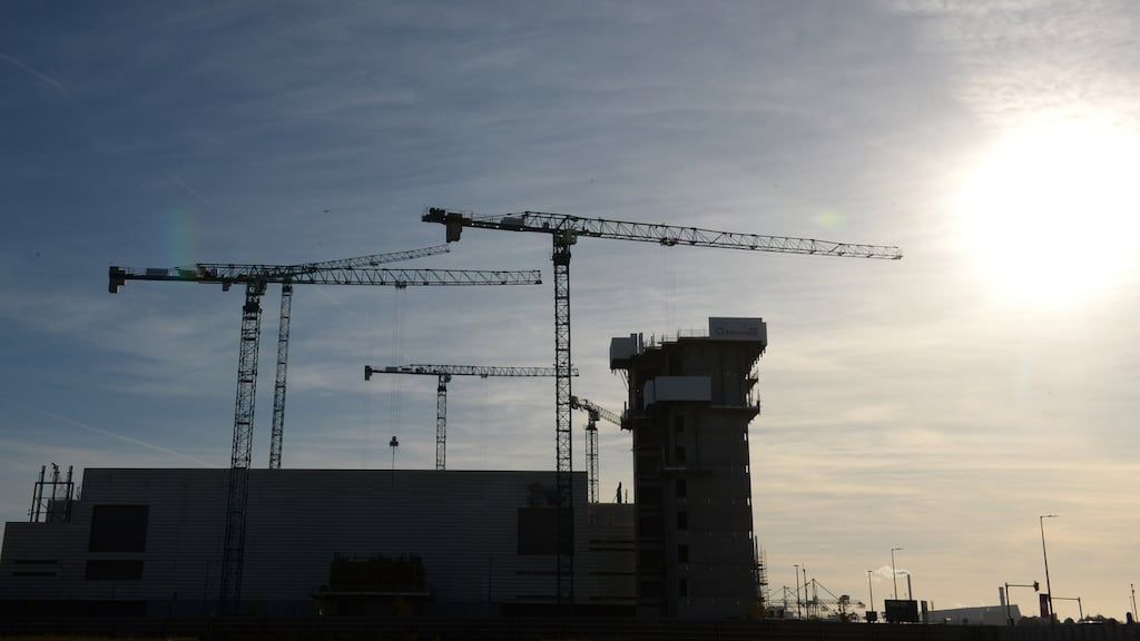 The Irish office market is suffering from huge indecision, with many large transactions “put on hold indefinitely”, CBRE said. Photograph: Dara Mac Dónaill