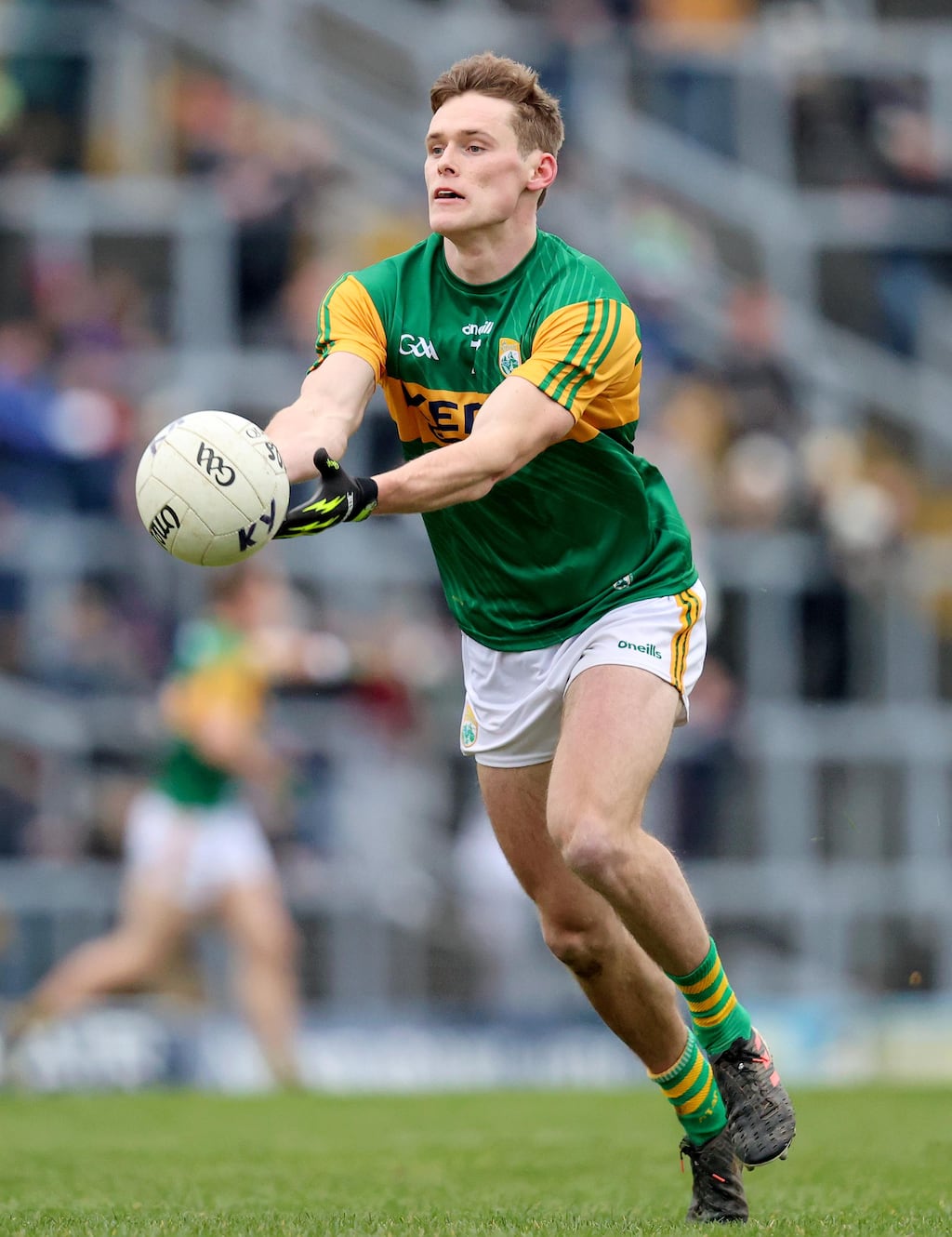Gavin White had to be replaced in Kerry's semi-final win over Dublin after suffering an injury. Photograph: Bryan Keane/Inpho