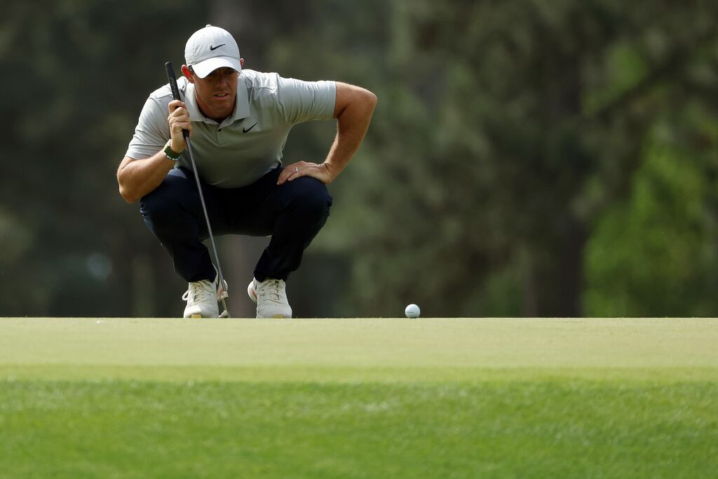 Rory McIlroy missed the cut at the Masters, held at Augusta National Golf Club, earlier this month. He returns to action in the Wells Fargo Championship at Quail Hollow this week. Photograph: Patrick Smith/Getty Images