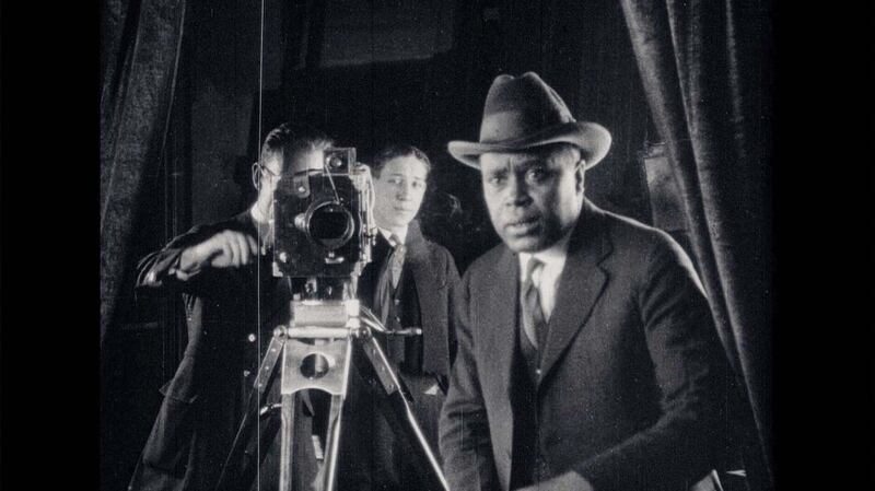 Oscar Micheaux directing a film in the 1940s. Photograph: Kino Lorber