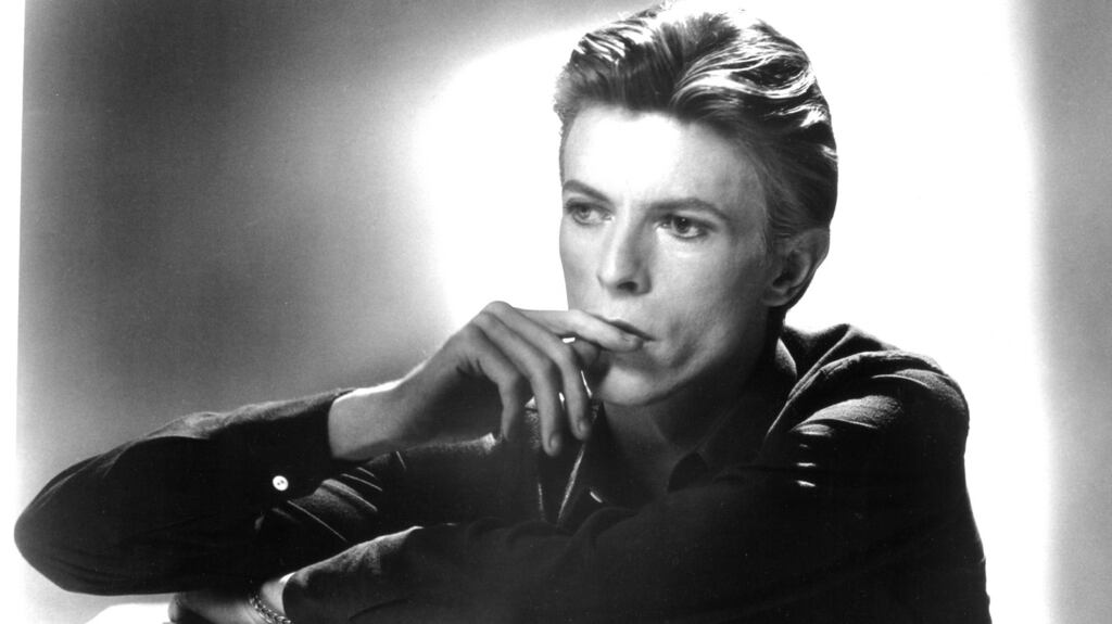 David Bowie poses for a portrait in 1976. Photograph: Michael Ochs Archives/Getty Images