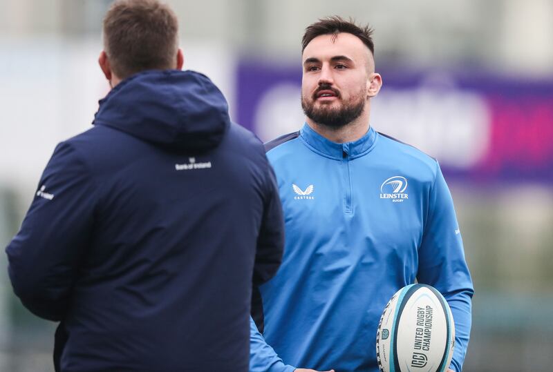Leinster's Ronan Kelleher. Photograph: Nick Elliott/Inpho