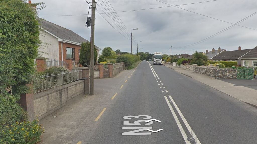 Gardaí investigating a samurai sword attack on a teenager were called to the Castletown Road area (general view above) of Dundalk at about 2.10pm on Saturday. File photograph: Google Street View